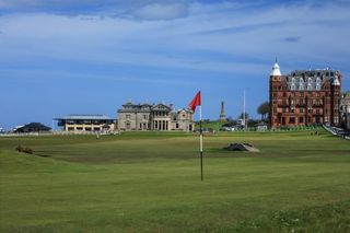 St Andrews Old Course pictured