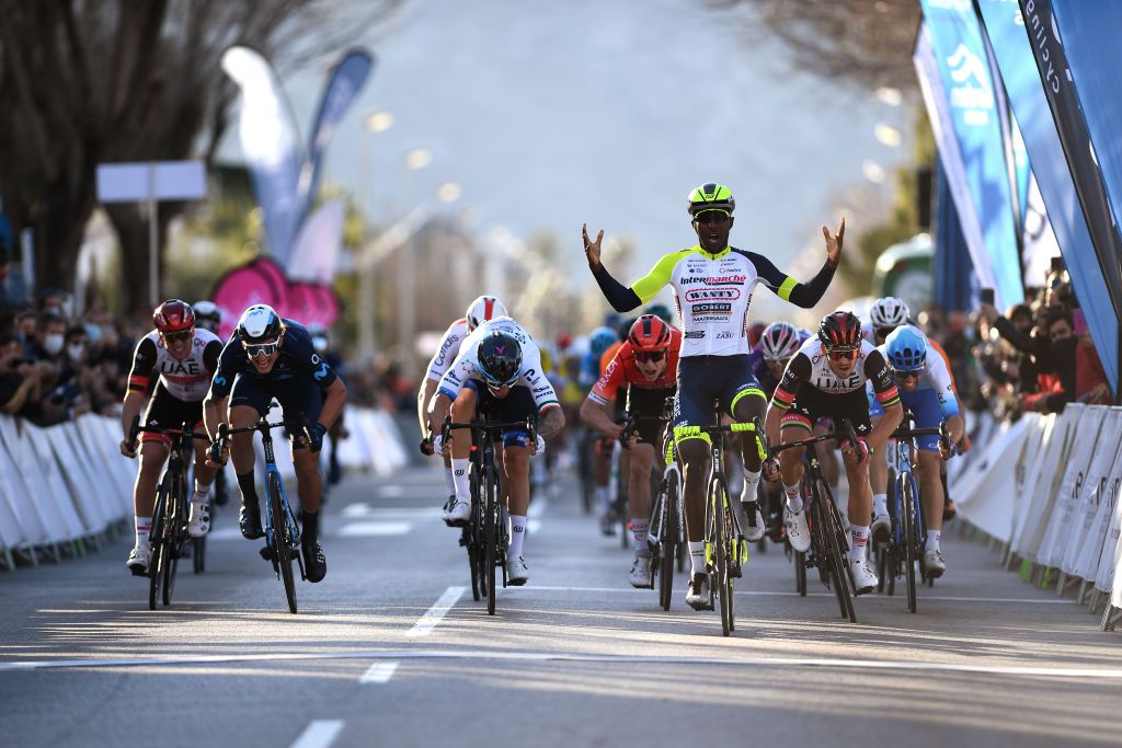 Biniam Girmay (Intermarch&eacute;-Wanty-Gobert) wins in style