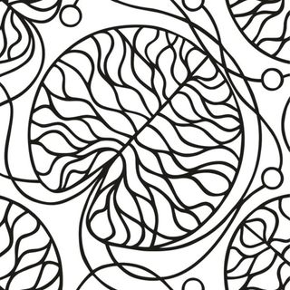 black and white bottna wallpaper from marimekko