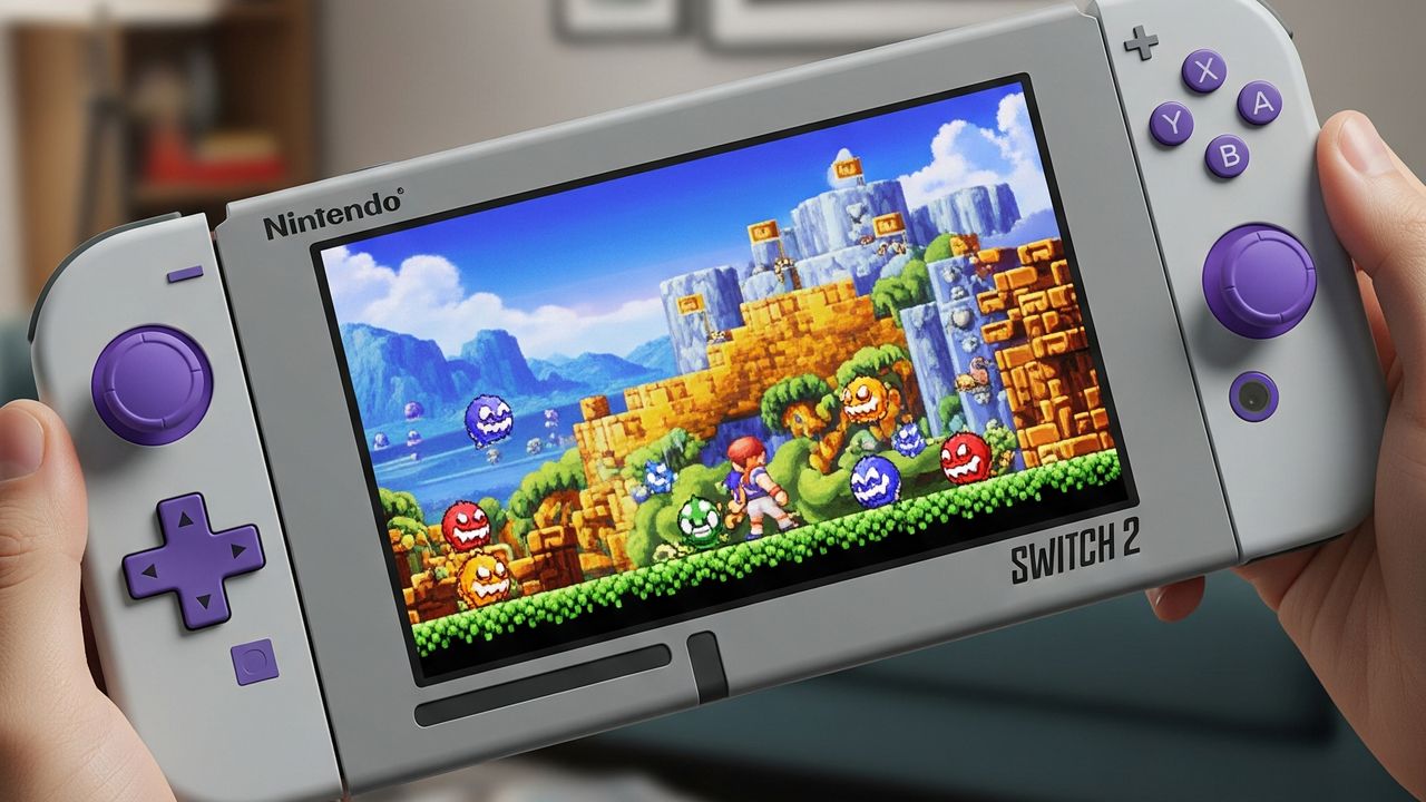 I want this Switch 2 in classic 1991 Super Nintendo style more than anything