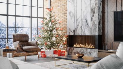 luxury gifts under tree for holidays