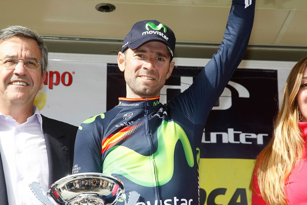 Ruta del Sol final stage winner Alejandro Valverde.