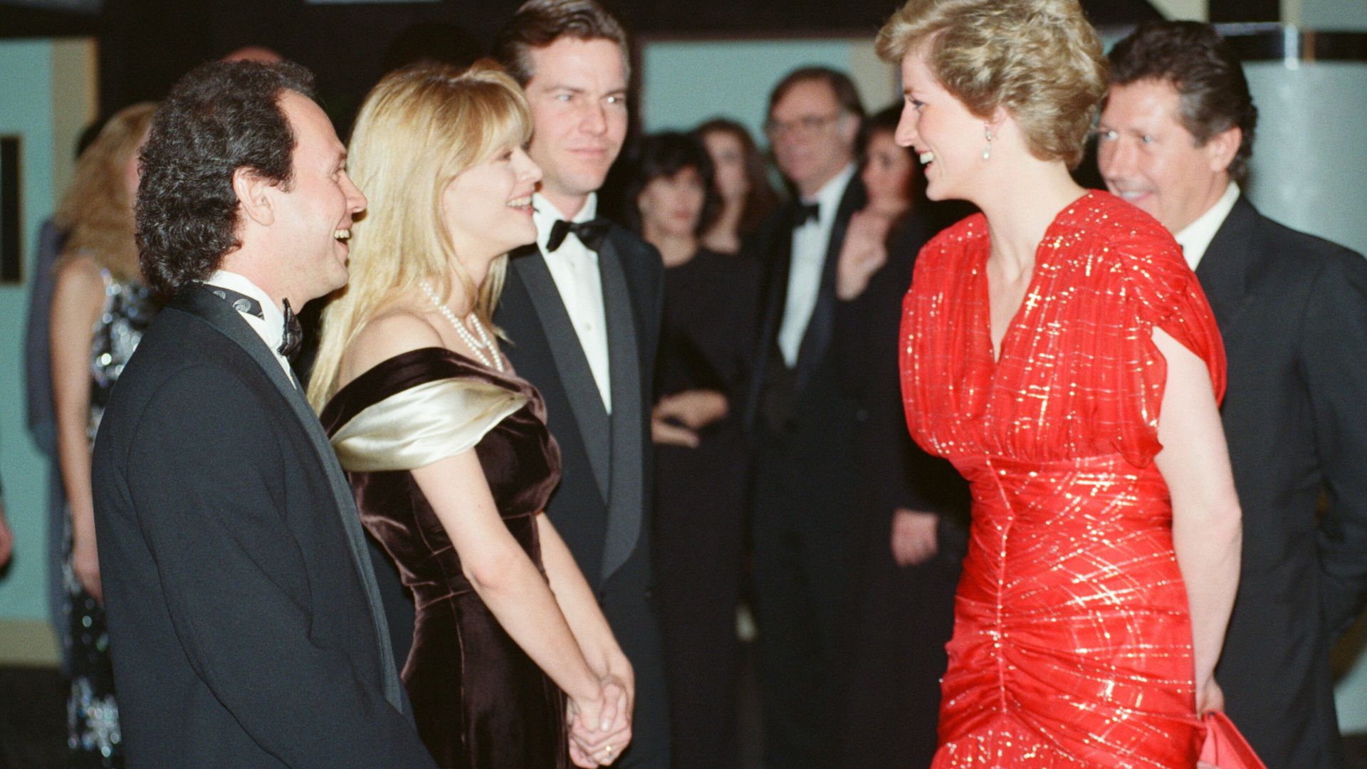 Billy Crystal, Meg Ryan and Princess Diana