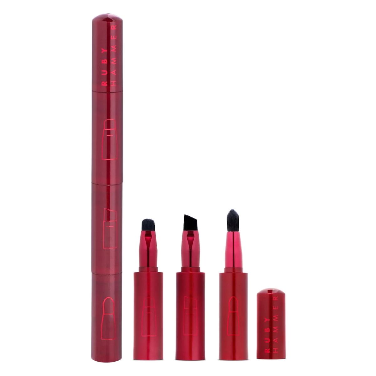 Expensive Skin Ruby Hammer Beauty 01 Magnetic Brush Set