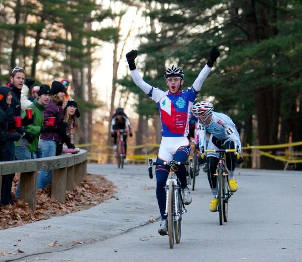 Nick Keough&rsquo;s first UCI victory.
