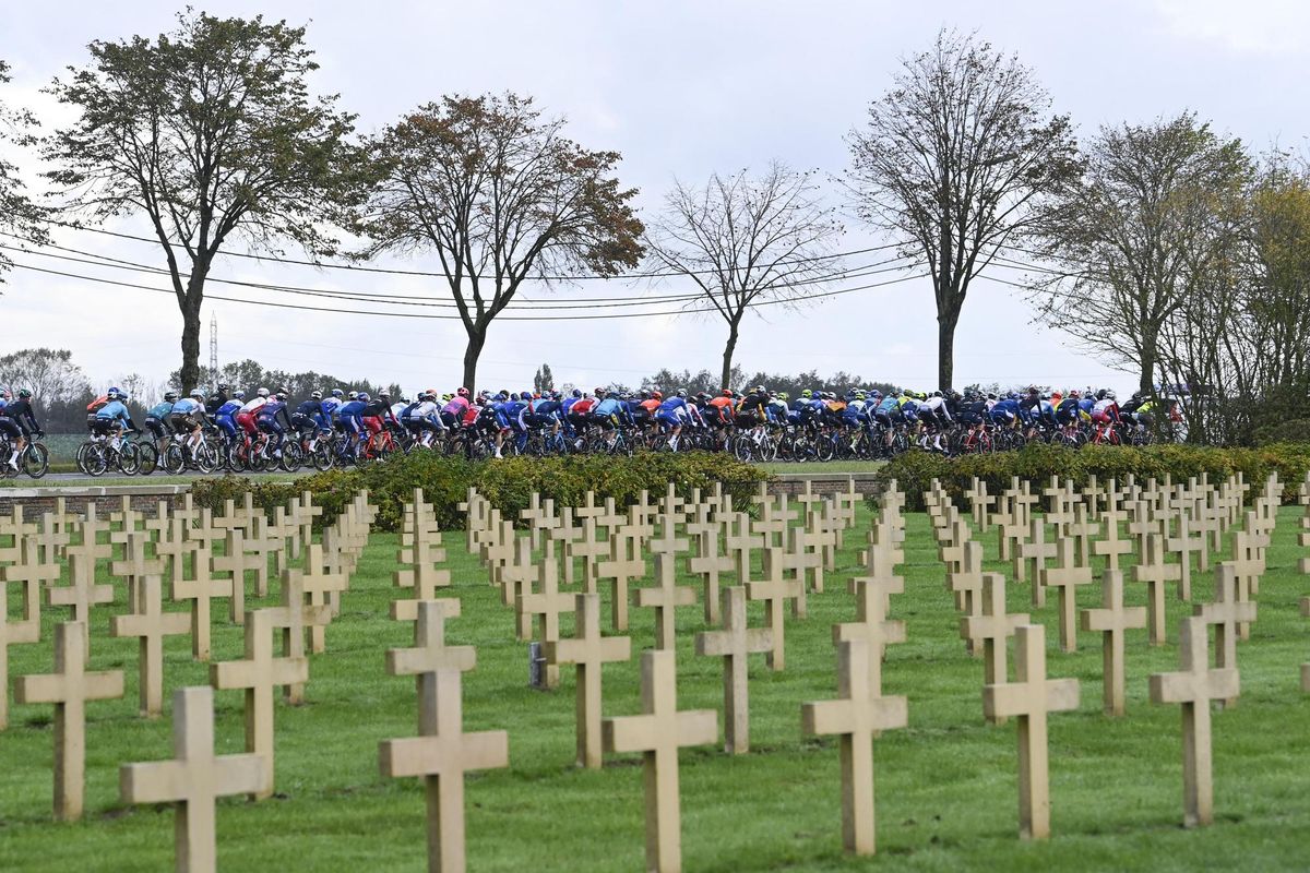 Gent Wevelgem 2020 82nd Edition Ypres Wevelgem 2325 km 11102020 Scenery photo Tim van WichelenCVBettiniPhoto2020
