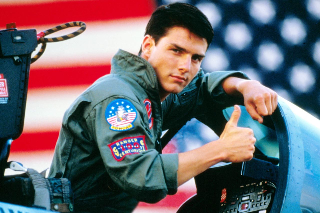 Tom Cruise in Top Gun