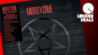 Motley Crue: Shout At The Devil 40th anniversary box set cover