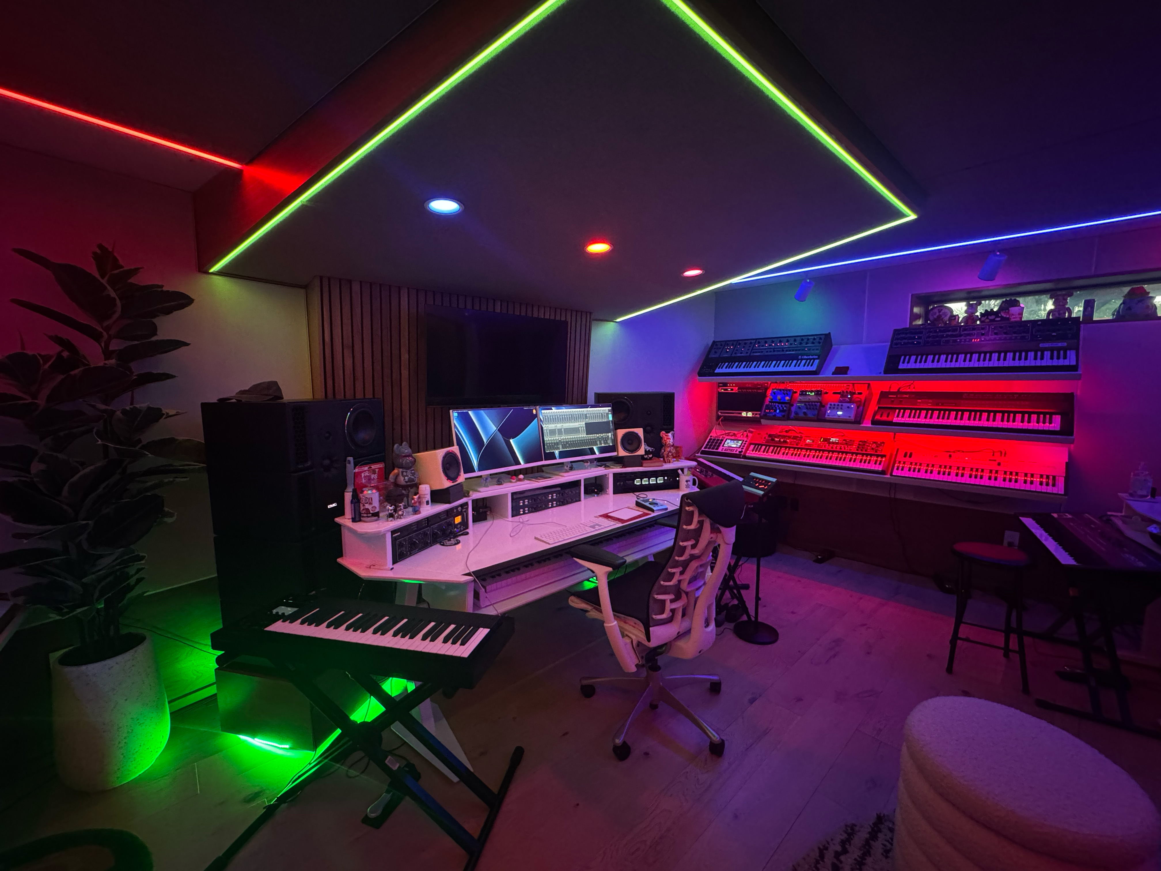 "If I was going away on a trip and could only bring one keyboard, I’d bring that one, because I know where…