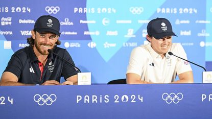 Tommy Fleetwood and Matt Fitzpatrick representing Team GB at the Olympics