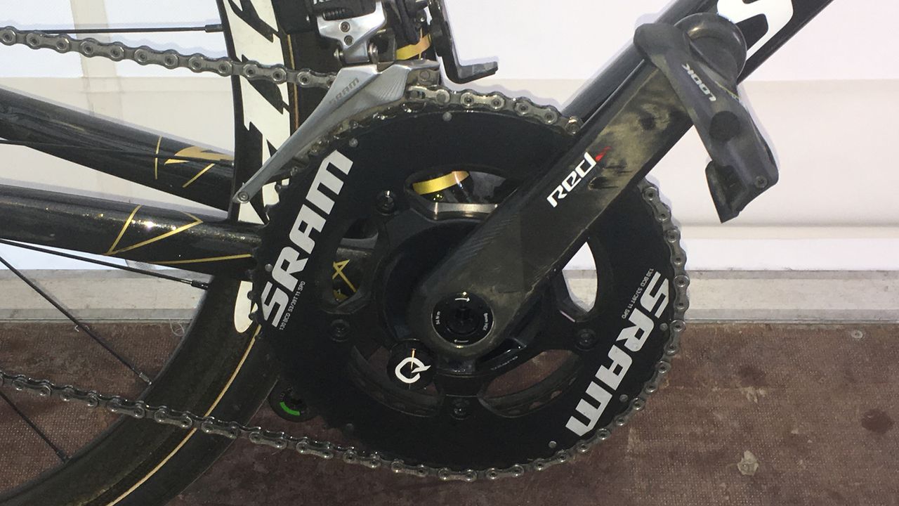 A look at the 53/39 SRAM Red crankset with Quarq power meter