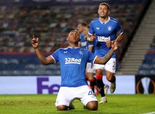 Alfredo Morelos Equals Rangers Record With 21st European Goal In Lech Poznan Win Fourfourtwo