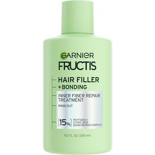 Garnier Fructis Hair Filler Bonding Inner Fiber Repair Pre Shampoo Treatment, Rinse Out Hair Bonding Treatment With Bond Repair Complex, 10.1 Fl Oz, 1 Count
