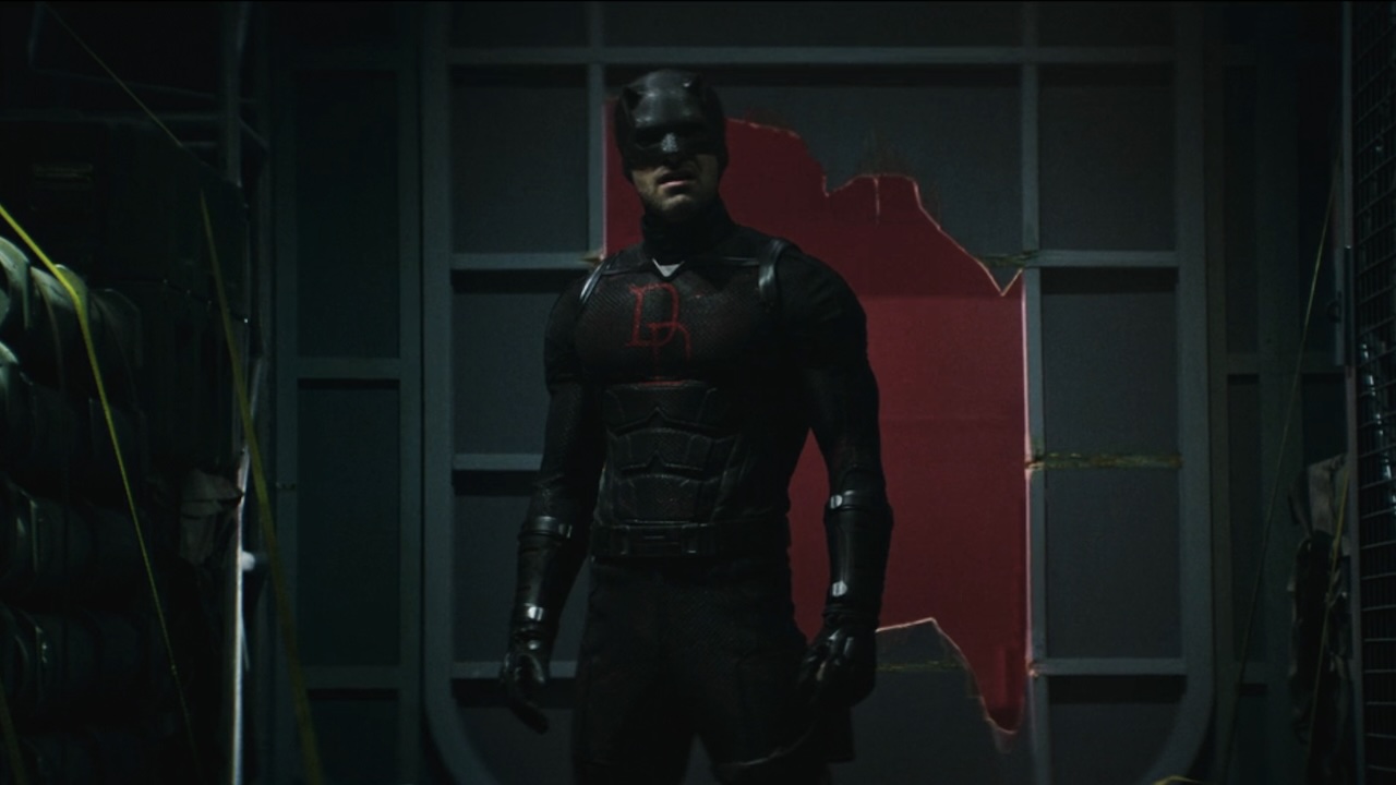 Matt in black suit in Daredevil Born Again Season 2 premiere