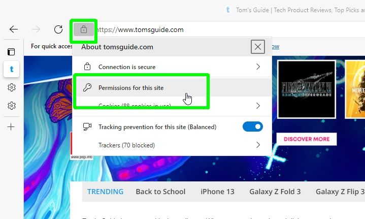 Popup Blocker Settings Firefox
