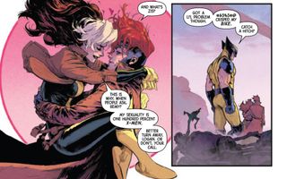 Rogue and Gambit in Uncanny X-Men #1.