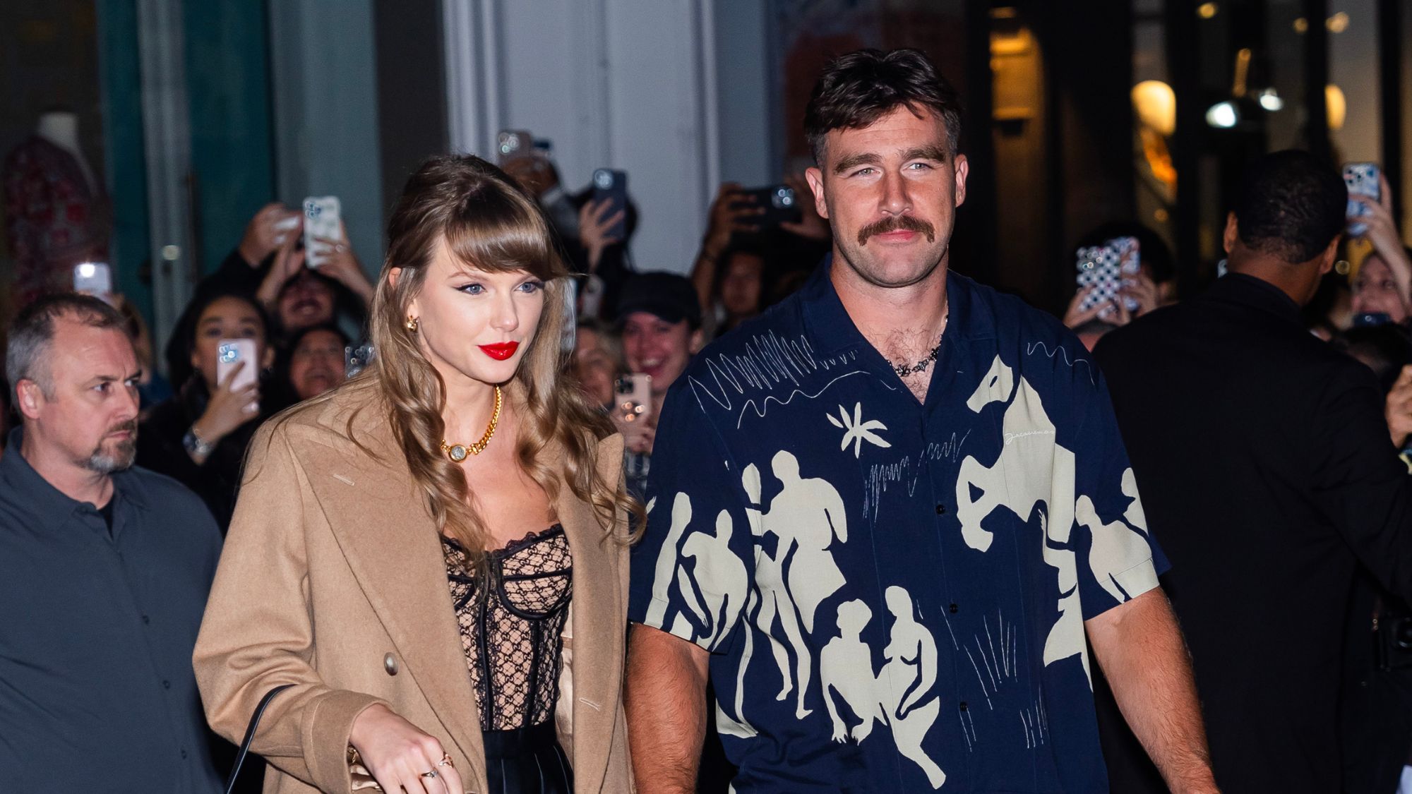 Taylor Swift and Travis Kelce in New York City