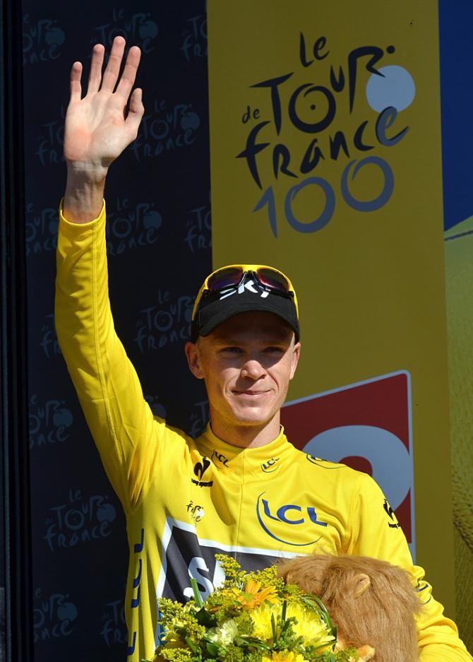 Chris Froome safe in yellow on the eve of the final stage.