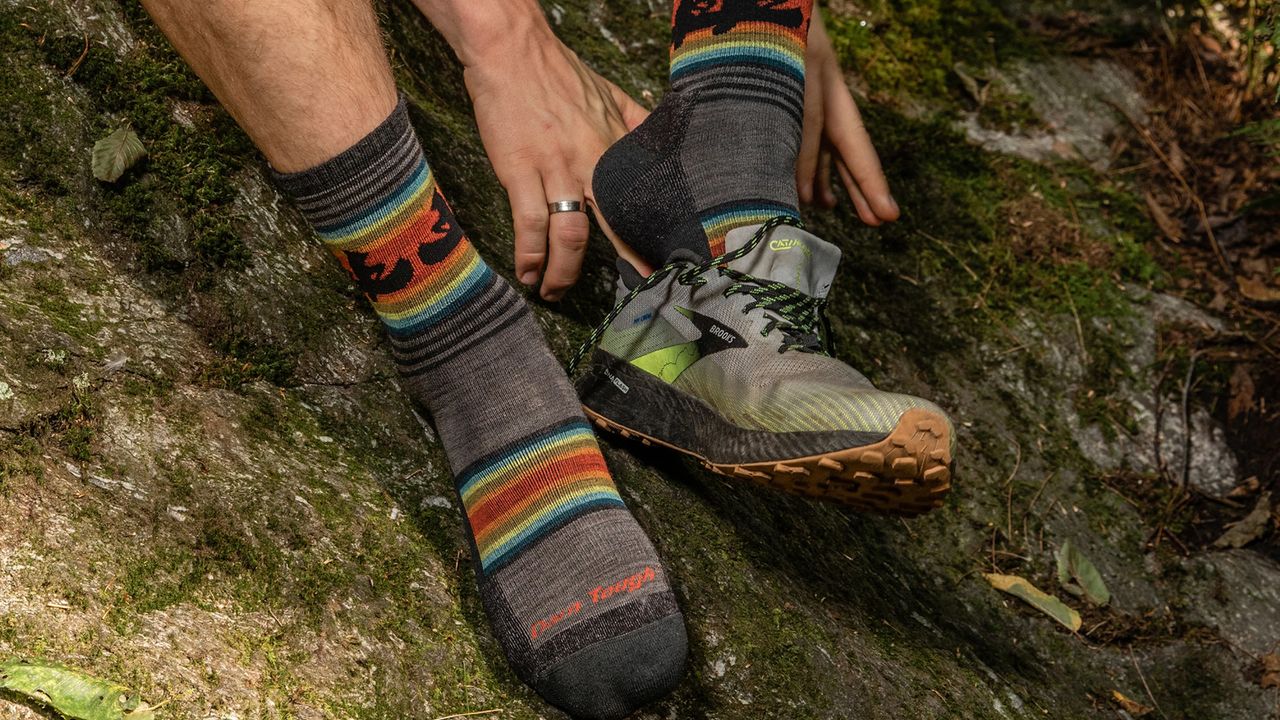 Hikers wearing Darn Tough socks