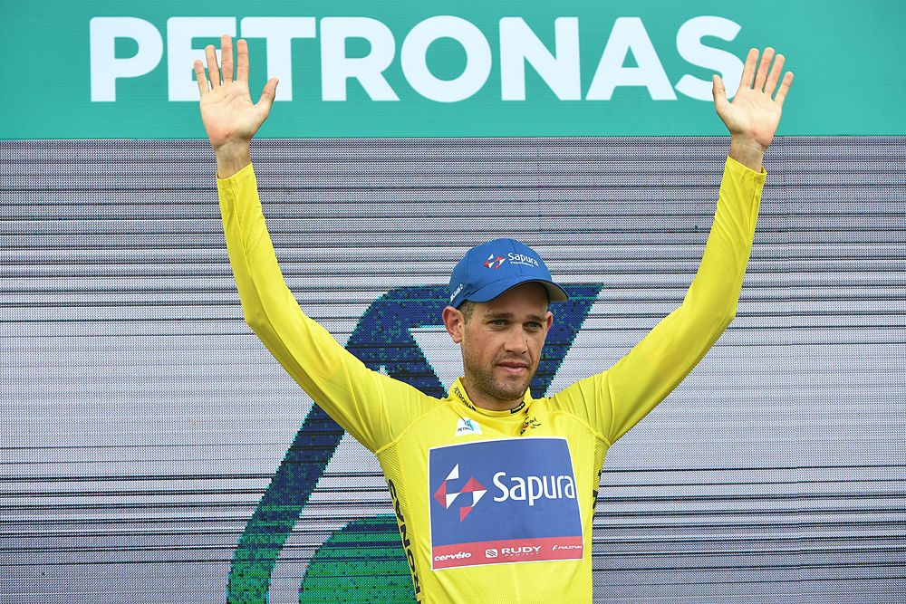 Ben Dyball (Sapura) retains the race lead at the Tour de Langkawi after stage 6