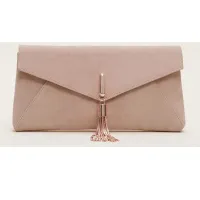 Suede Tassle Trim Clutch Bag $110/£69 | Phase Eight