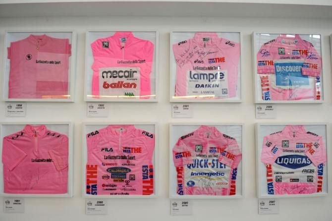 Each pikn jersey is pramed for posterity
