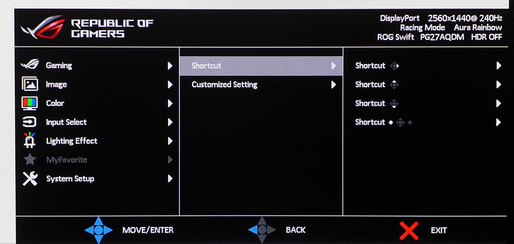 Asus ROG Swift PG27AQDM