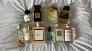 ten of the best perfumes with jasmine tested by woman&home against a white sheet