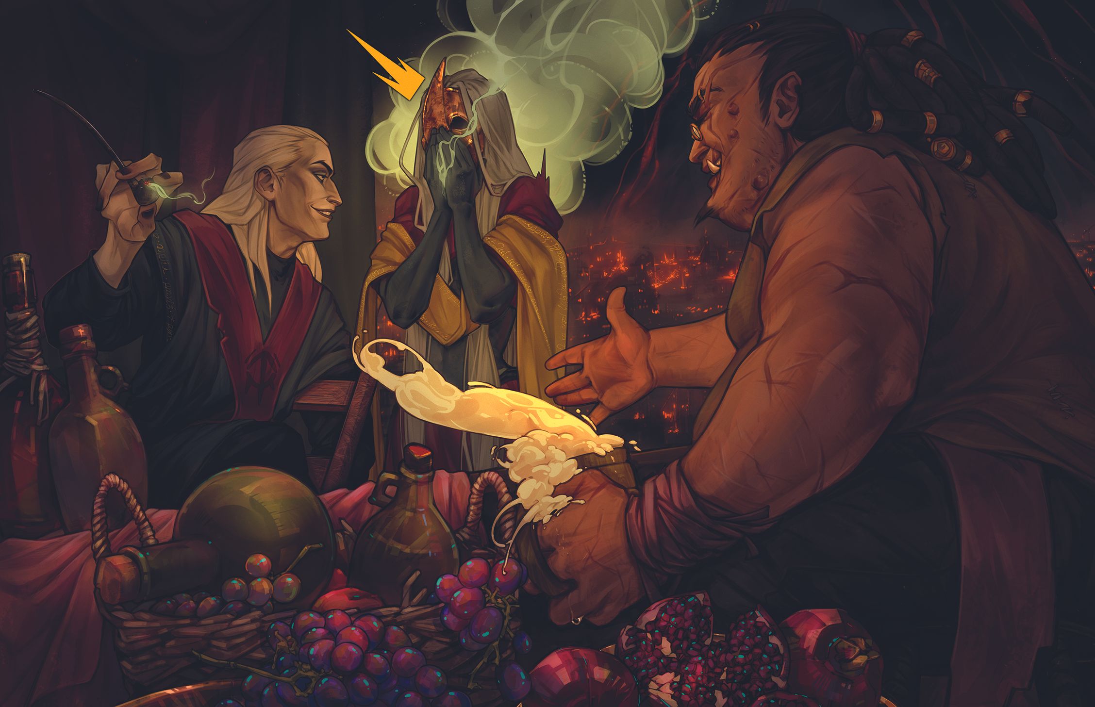 Check out this Dungeons & Dragons artist's story-driven fantasy scenes