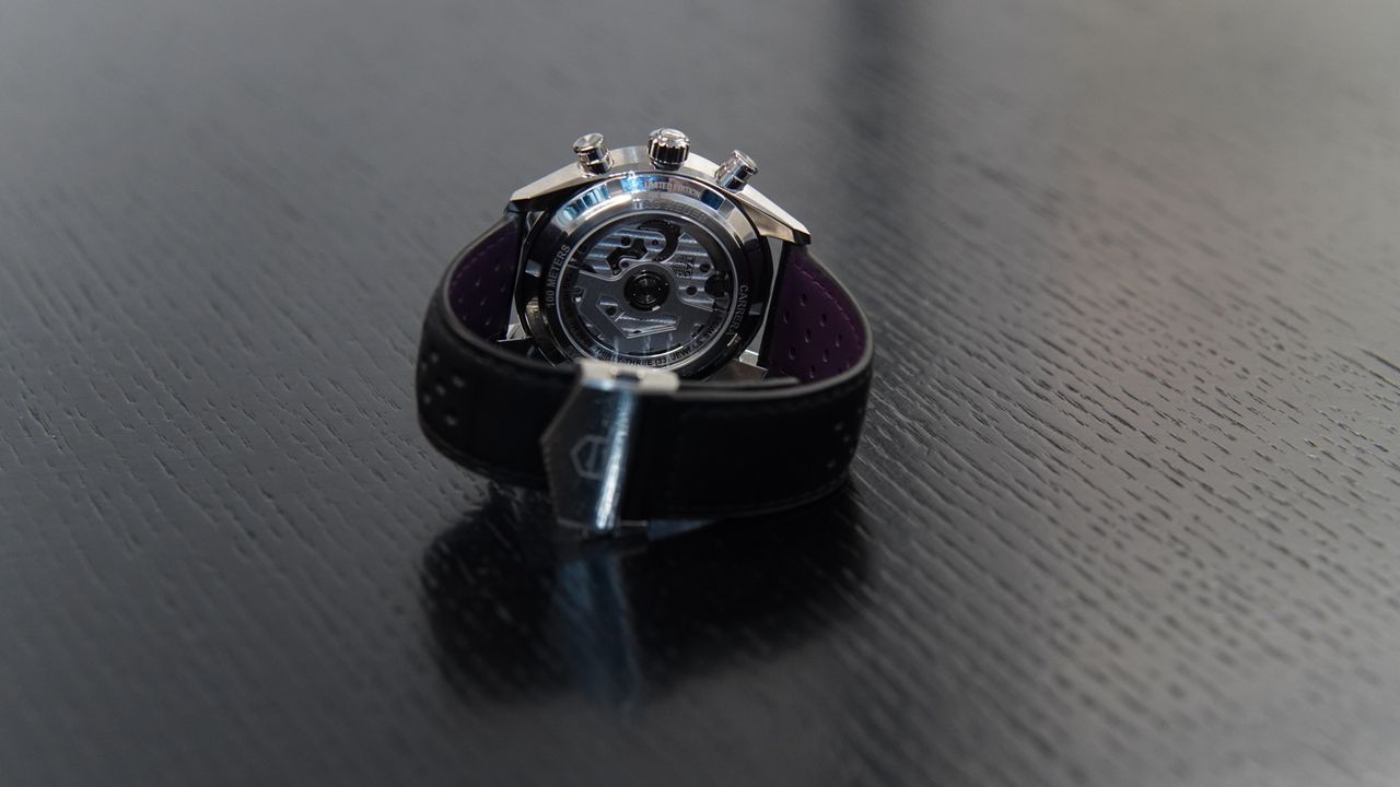 TAG Heuer Carrera Chronograph Tourbillon in Purple