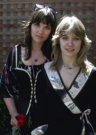 The Wilson sisters in 1976