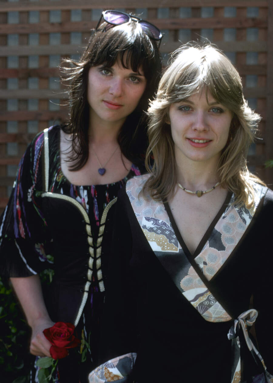 The Wilson sisters in 1976