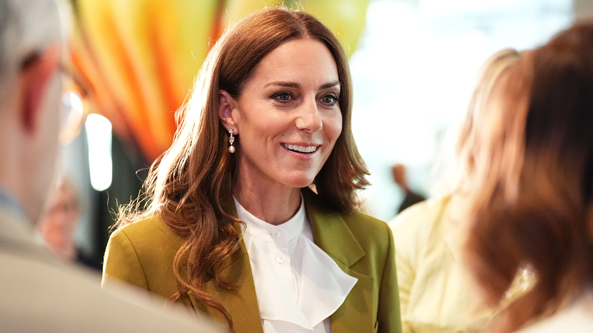 Catherine, Princess of Wales at the British Fashion Council at 180 Studios in central London, where she will present the Queen Elizabeth II Award for British Designon May 13, 2025 in London, England