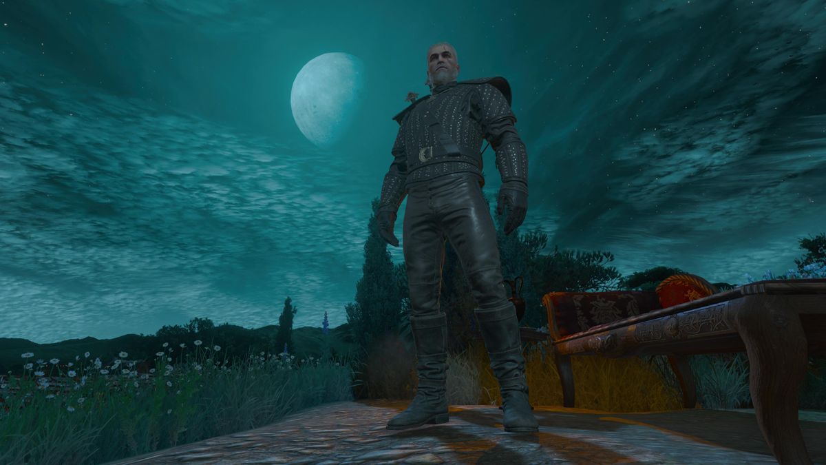 The witcher 3 forgotten wolf armor set geralt