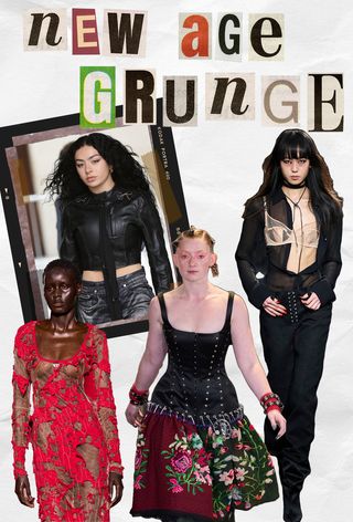 90s fashion grunge woman best sale