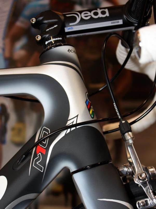 The new M10 is fitted with a tapered front end.