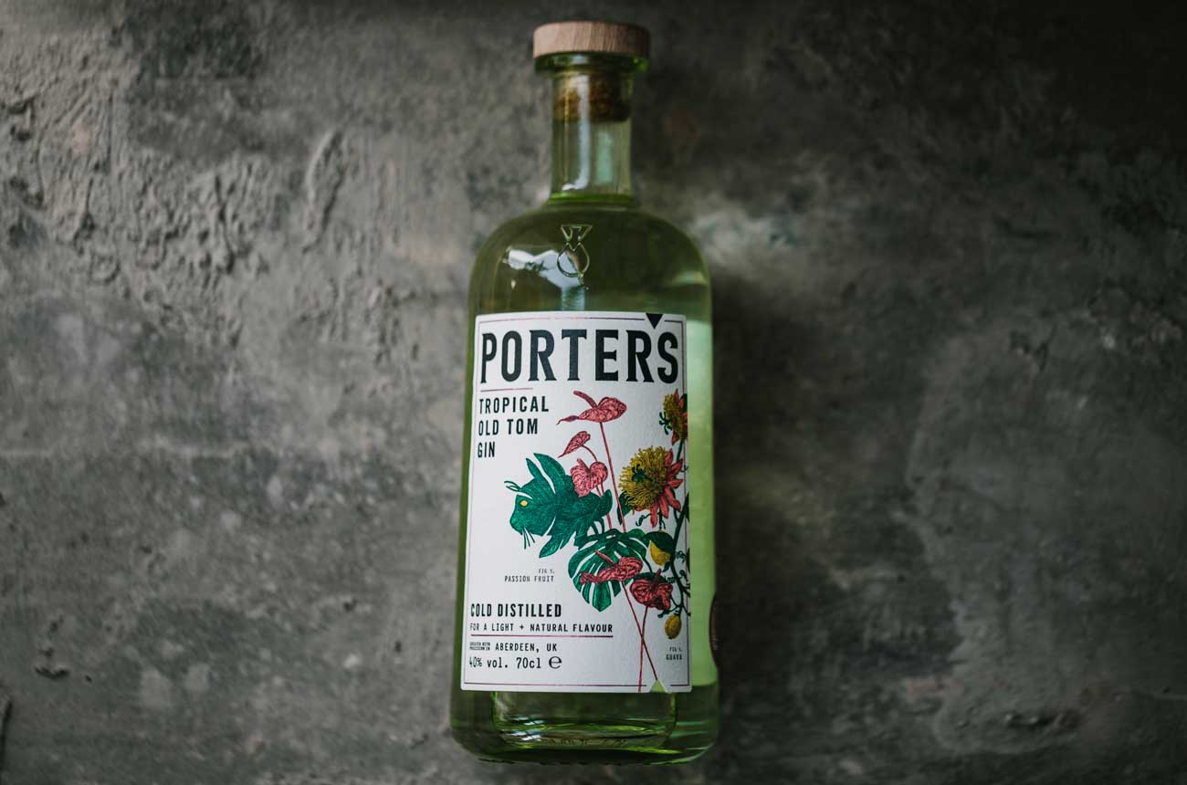 Porters Tropical Old Tom Gin