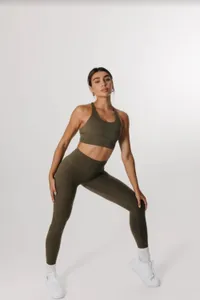 1. TALA Skinluxe High-Waisted Legging in Khaki: