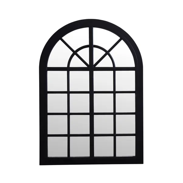 Indoor Outdoor Arched Window Wall Mirror