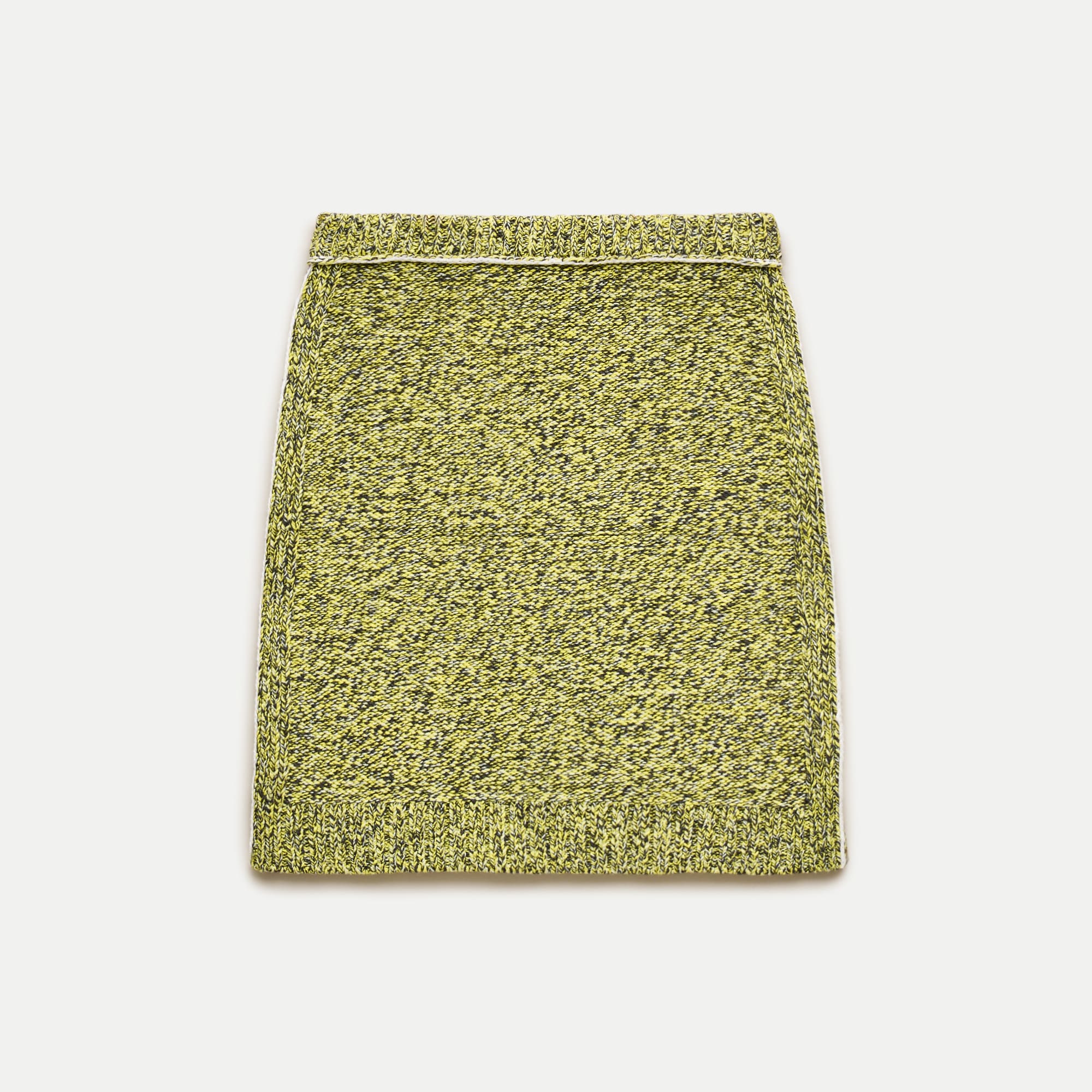 Eckhaus Latta X J.crew Marled Sweater-Skirt