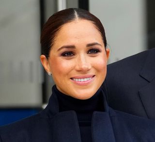Meghan Markle, Duchess of Sussex visits 1 World Trade Center on September 23, 2021 in New York City