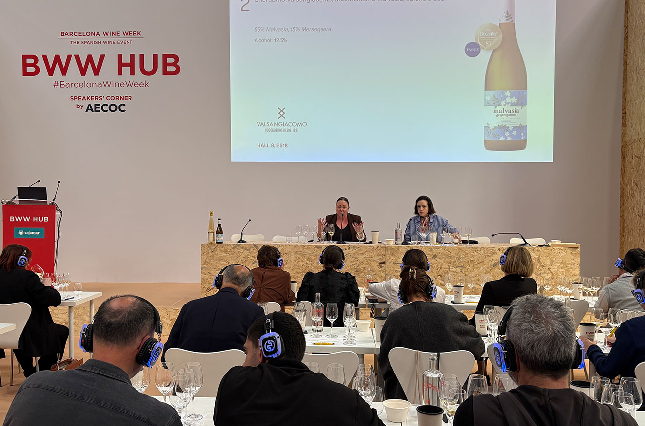 DWWA masterclass at Barcelona Wine Week 2026