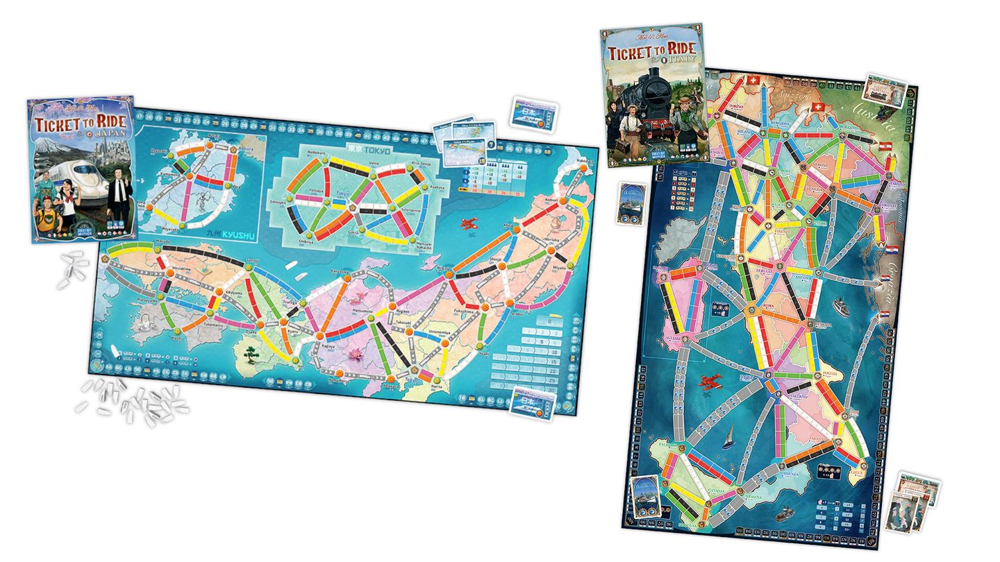 ticket to ride versions