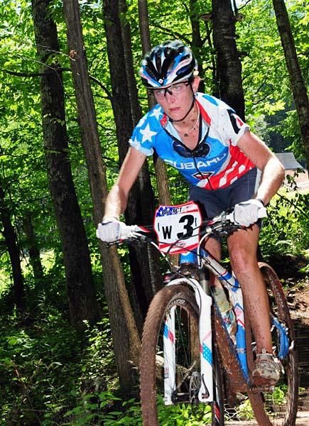US National cross country Champion Heather Irmiger (Gary Fisher/Subaru)