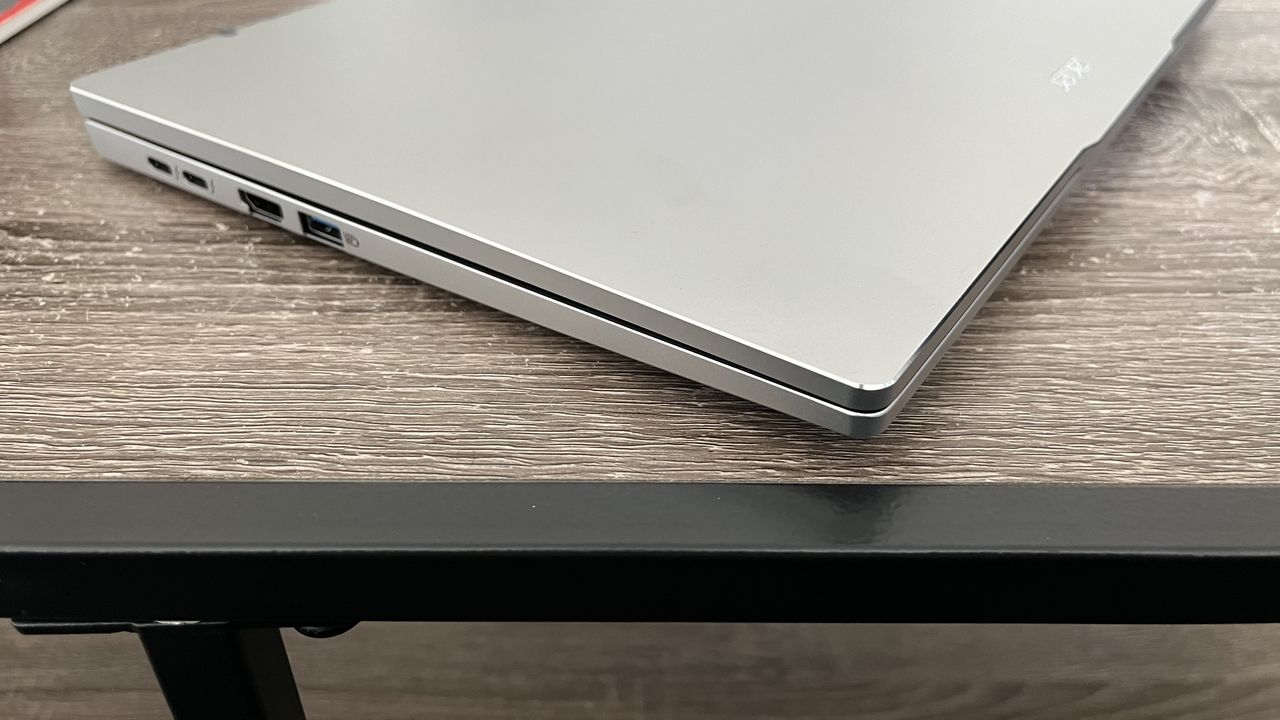 An Acer Swift Go 14 on a desk