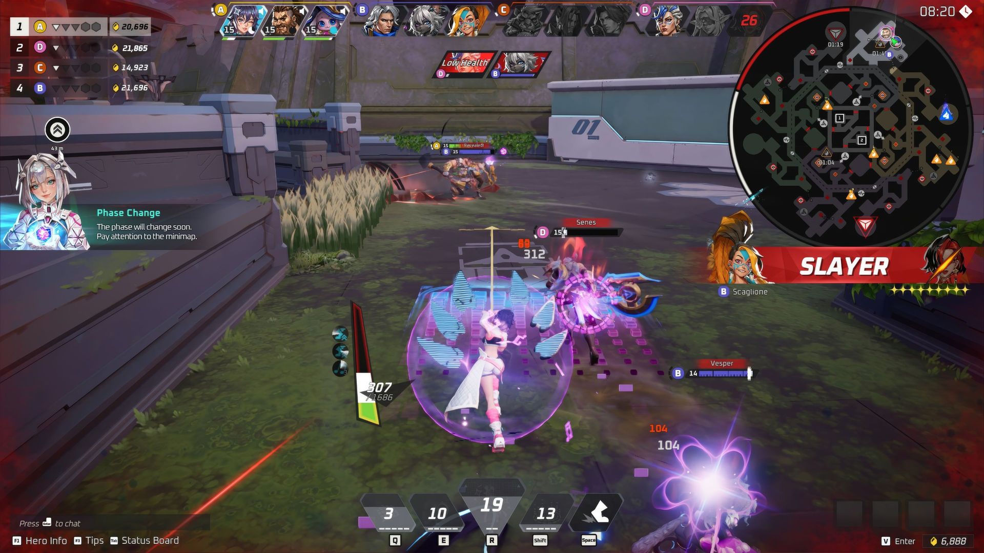 gameplay screenshots from Project Zeta