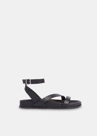 Gaia Asymmetric Strappy Sandal