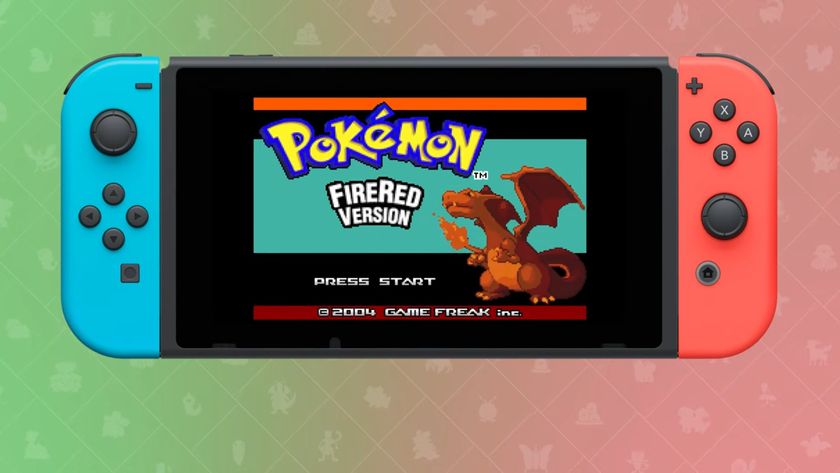Pokemon FireRed running on Nintendo Switch