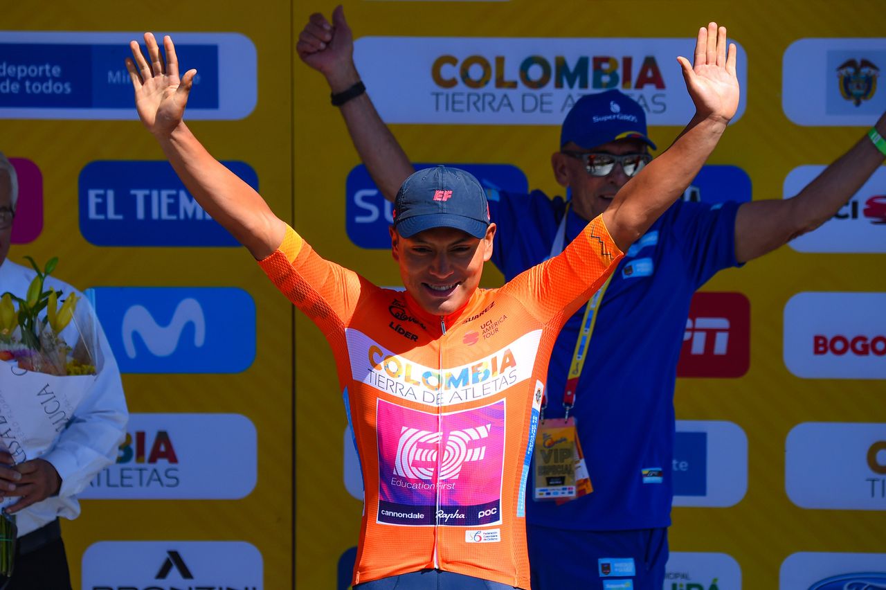 Tour Colombia 2020 3rd Edition 1st stage TTT Tunja Tunja 167 km 11022020 Jonathan Klever Caicedo ECU EF Pro Cycling photo Dario BelingheriBettiniPhoto2020