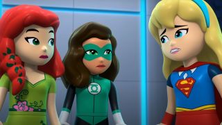 Three characters in Lego DC Super Hero Girls: Super-Villain High